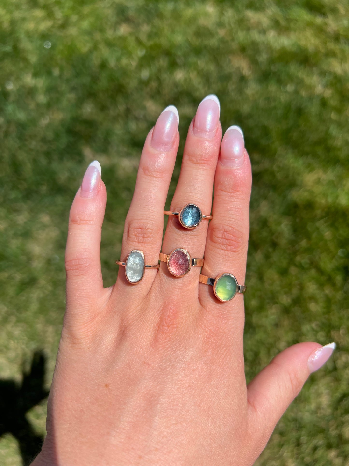 14k Gold Filled Serpentine Ring (size 8)