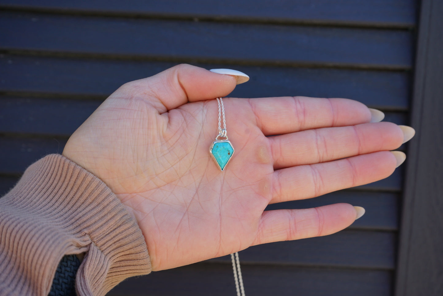 Diamond Turquoise Necklace