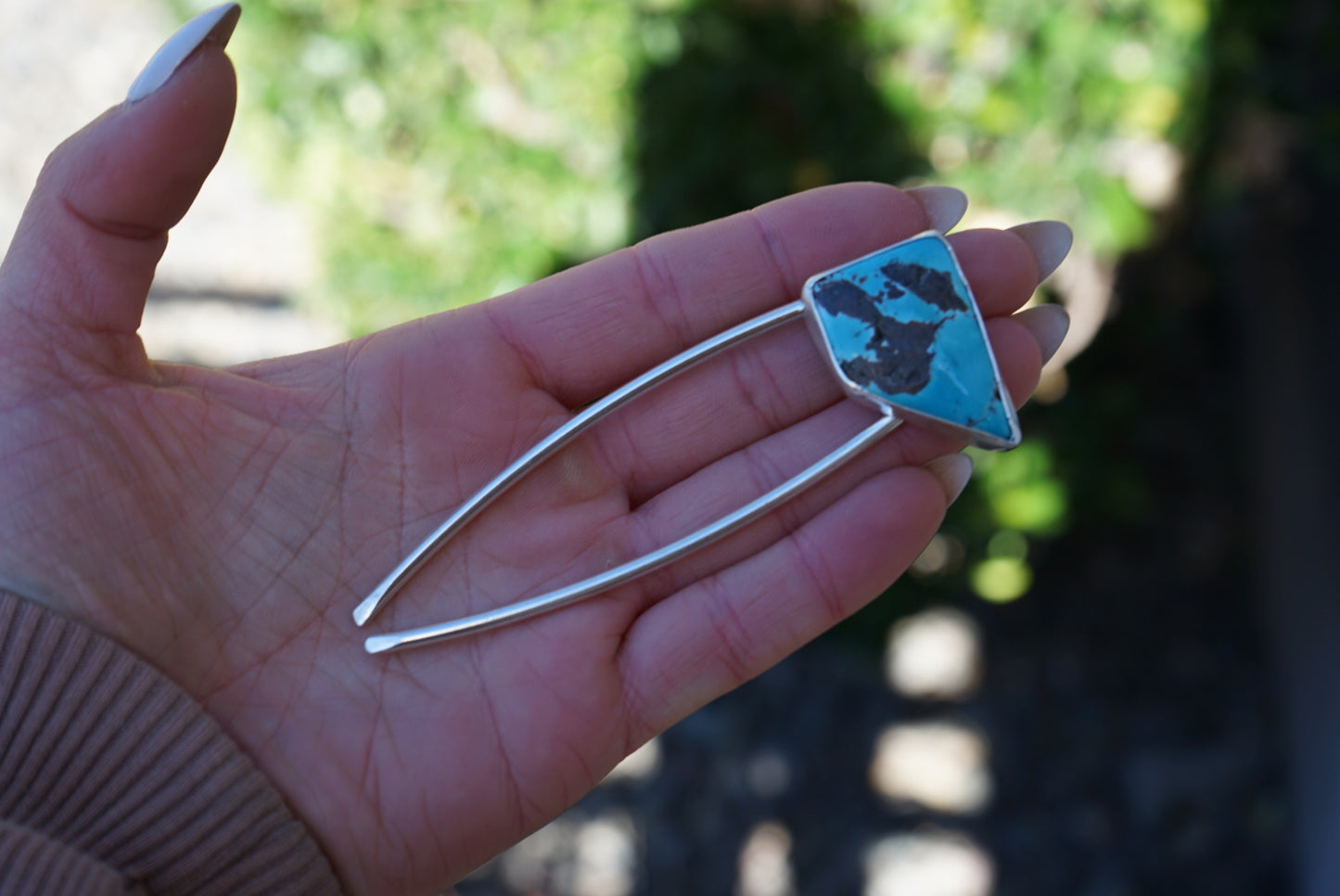 Nevada Turquoise Hair Pin