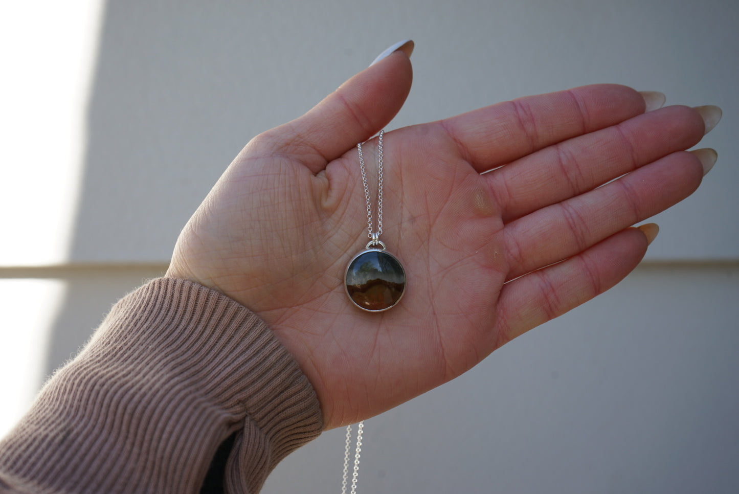 Picture Jasper Necklace
