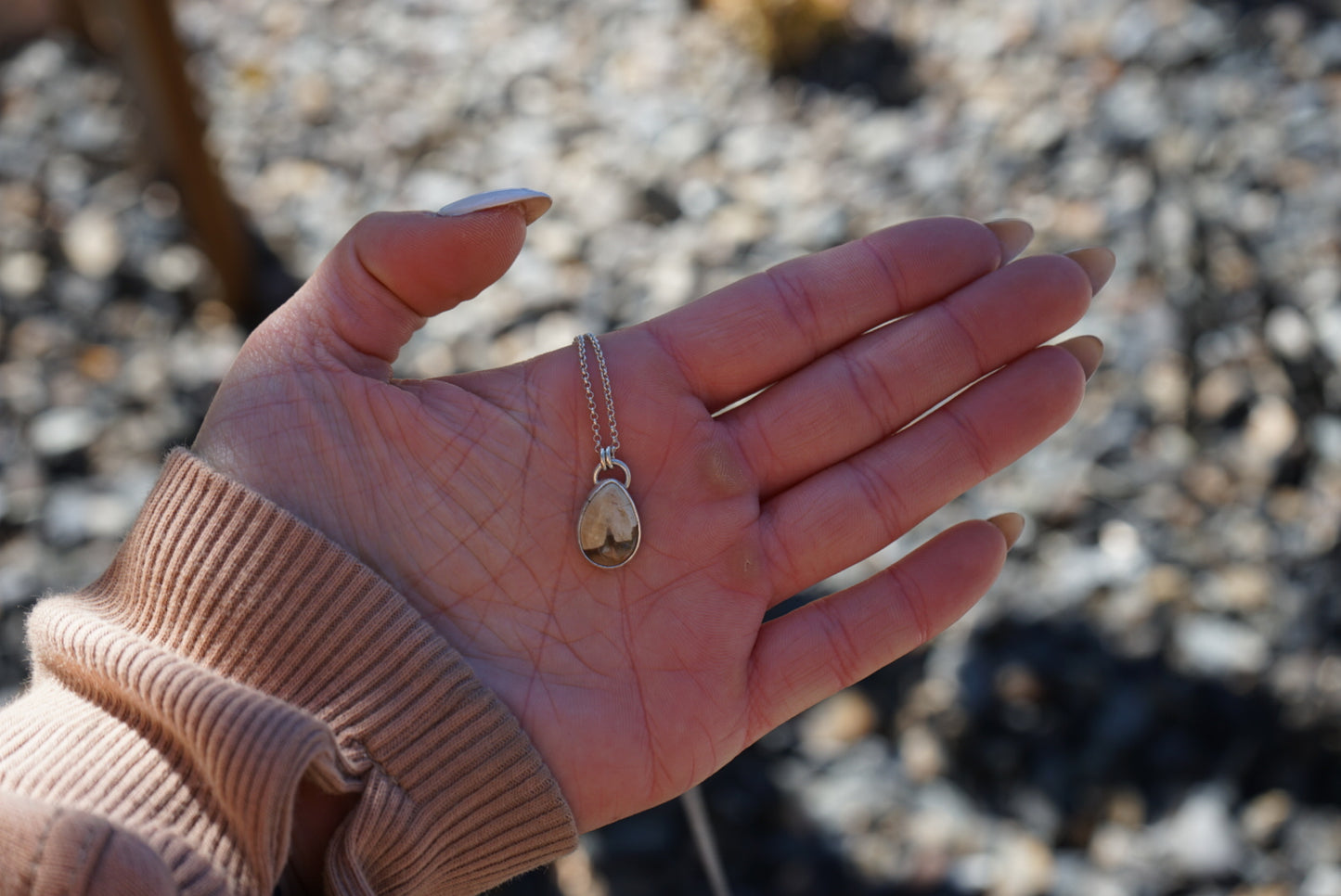 Peanut Wood Necklace