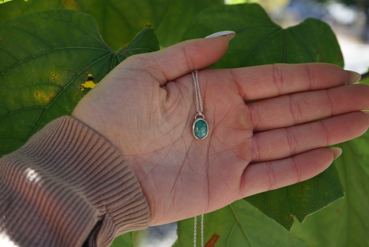 Vesuvianite Necklace