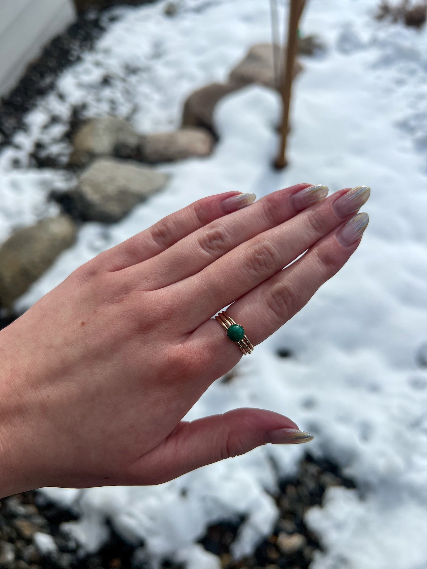 *Deposit* SILVER or GOLD Stacking Ring Class (Sun. June 22nd 10:00am-1:00pm)