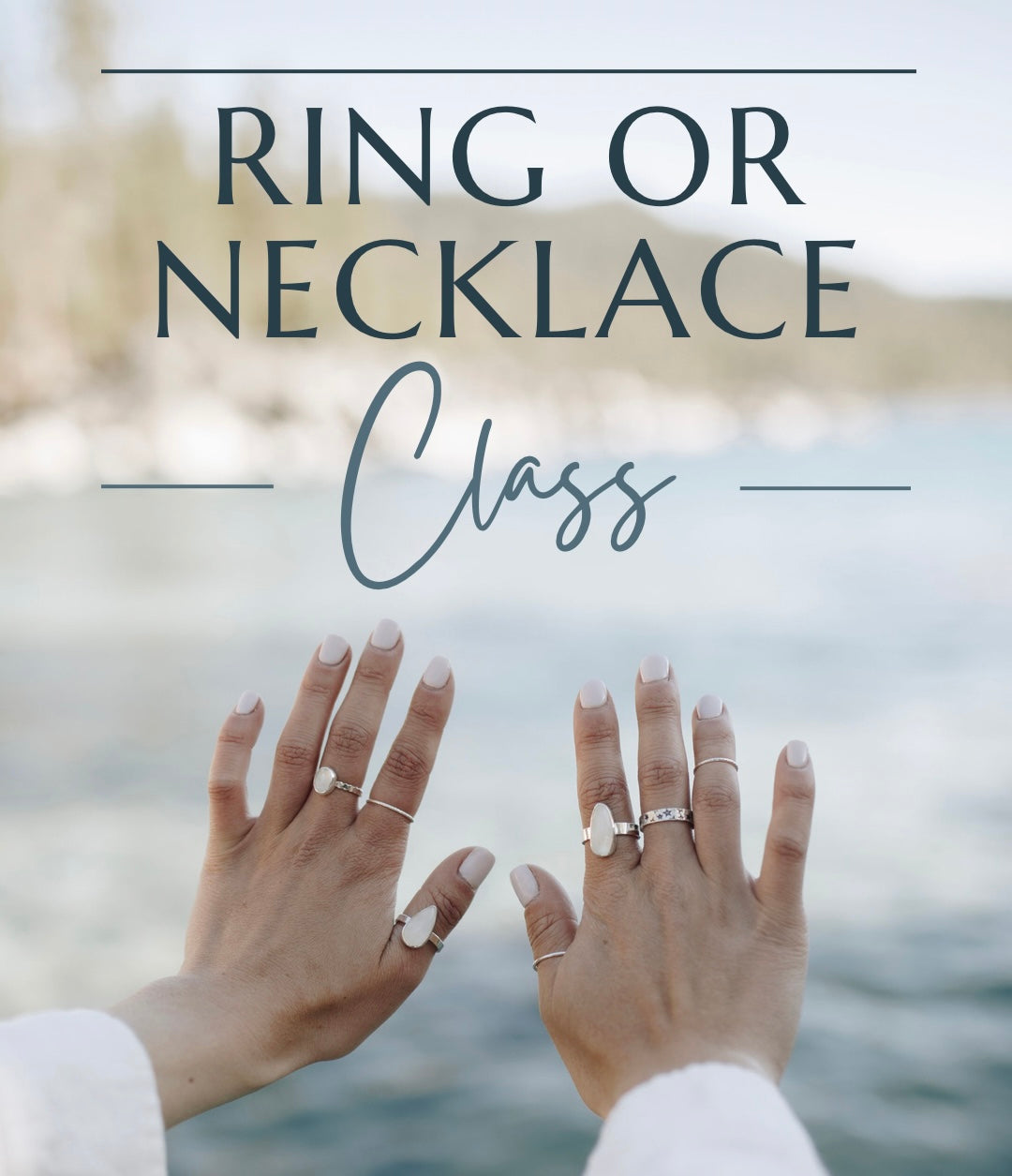 *Deposit* Make Your Own Ring OR Necklace (Thurs. June 12th 5:30pm-8:30pm)