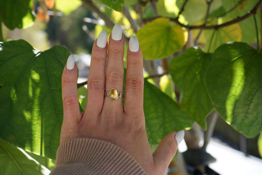 Citrine Ring (size 6.5)