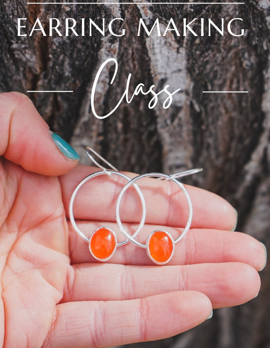 *Deposit* Earring Making Class (Sat. Oct. 12th 12:00pm-3:00pm)