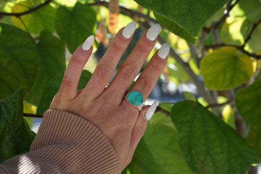 Turquoise Ring (size 8.5)