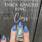 *deposit* THICK Banded Ring Class (Sat. Oct 19th 10:00am-1:30pm)