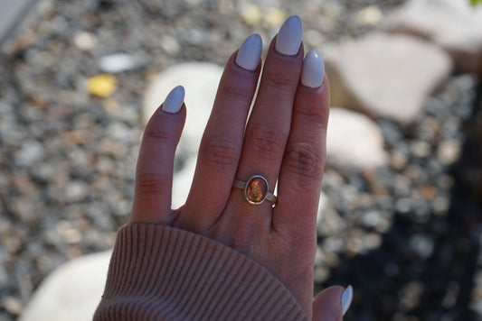 Sunstone Ring (size 10)