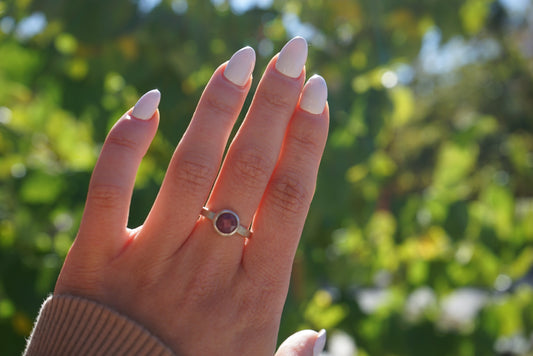 Garnet Ring (size 8)