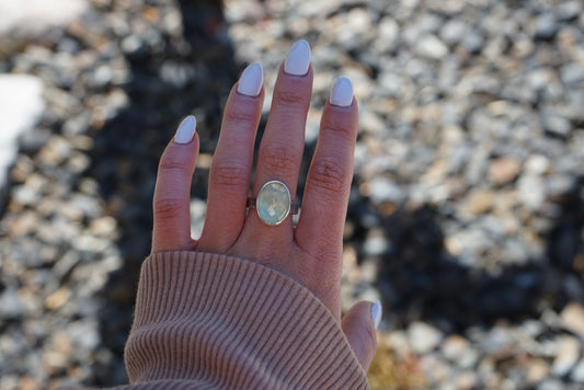 Prehnite Ring (size 7)